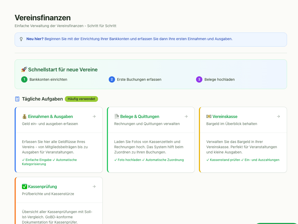 Laubenmeister Ansicht Buchhaltung